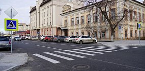 В Оренбурге после капремонта возобновили движение по улице Пролетарской 