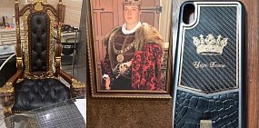 Изъятые вещи в доме лидера группировки, фото: УМВД