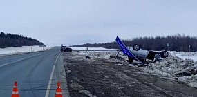 На месте ДТП. Источник: УМВД России по Оренбургской области