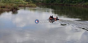 Поиск утонувшего человека. Фото из архива 