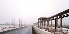 На трассах на востоке Оренбургской области туман и гололед