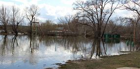 Паводок в Оренбургской области продолжает отступать