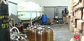 На месте задержания. Источник: Полиция Оренбуржья 