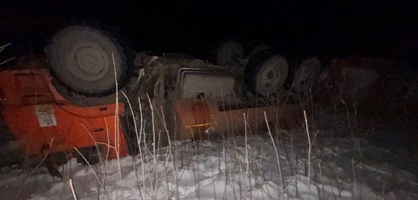 На месте ДТП. Источник: УМВД России по Оренбургской области