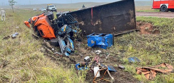 На месте ДТП. Источник: Прокуратура Оренбургской области