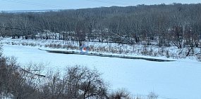 Лед крепнет: за пять дней толщина на водоемах Оренбургской области выросла