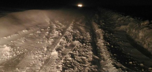 В ближайшие сутки в Оренбургской области возможны снежные заносы и перекрытия трасс