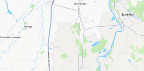 Временно закрыт участок для движения Уфа-Оренбург, фото: скрин Яндекс.Карты