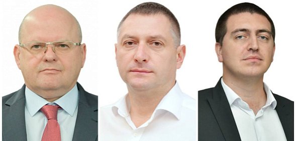 Евгений Горобец, Роман Рябцев и Аслан Ачмизов. Фото: Администрация Сочи