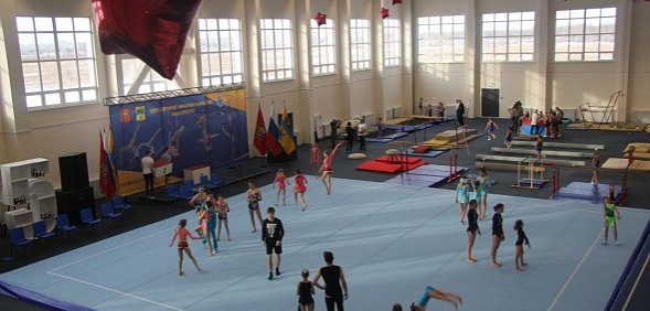 В Оренбурге открылся Центр спортивной гимнастики и акробатики