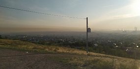 Смог в Орске, 31.07.2020