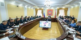 Во время заседания. Источник: ТГ-канал губернатора