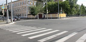 В Оренбурге после 3 публикаций Урал56.Ру на самом опасном перекрестке сделали разметку