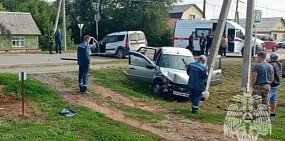 На месте происшествия. Источник: МЧС России по Оренбургской области