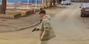 Неизвестный, попавший на камеру