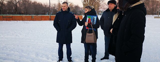 Прокурор города Андрей Жугин встретился с жителями Промышленного и Северо-Восточного района