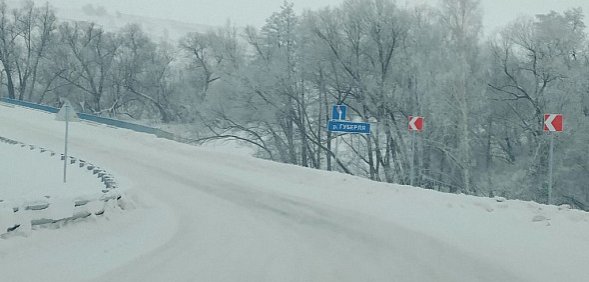 Как сейчас выглядит грейдер Сара – Акъяр, который ремонтировали в 2025 году