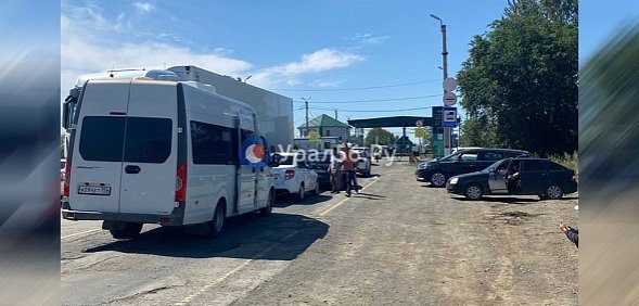 Пробка в пункте пропуска Орск на границе с Казахстаном пропала