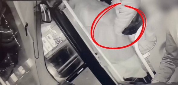 Момент похищения. Источник: УМВД России по Оренбургской области