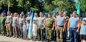 День ВДВ в Оренбурге. Фото администрации города 