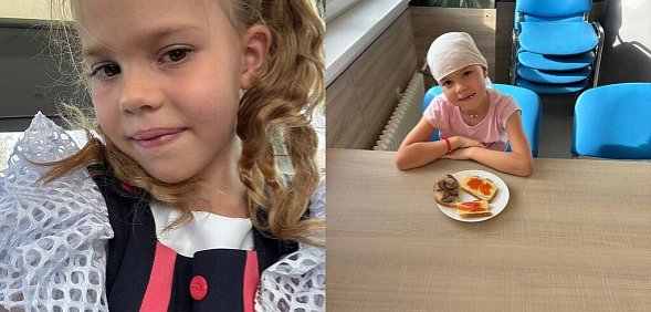 Семилетняя Диана. Фото прислал в редакцию отец девочки 