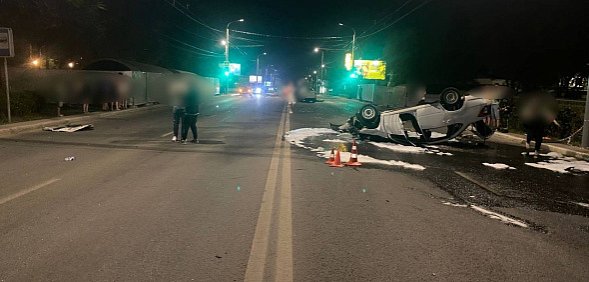 На месте ДТП 4 августа. Фото УМВД по региону 