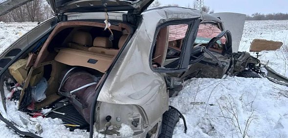 На месте ДТП. Источник: УМВД России по Оренбургской области