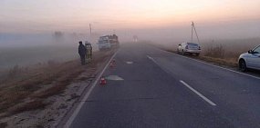 В Ташлинском районе из-за тумана случилось смертельное ДТП