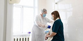 Вакцинация против Covid-19. Фото: правительство Оренбургской области