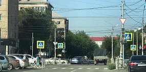В Орске на пересечении пр. Ленина и ул. Московской не работает светофор