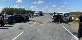 3 взрослых и 3 детей пострадали в ДТП в Оренбургской области, один человек погиб