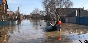 Паводок в Оренбургской области. Фото из архива
