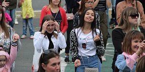 В Орске прошло «Минидиско» от радиостанции DFM