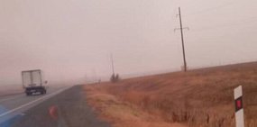 Туман на трассе. Источник: Очевидцы