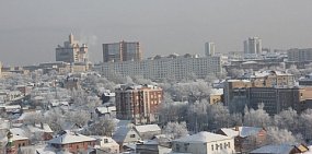 Вид на Оренбург