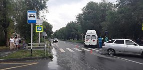 В Орске на Никеле ВАЗ сбил 2 детей