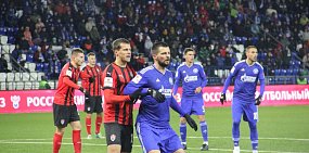 ФК «Оренбург» в домашнем матче уступил ФК «Химки», 31.10.2019