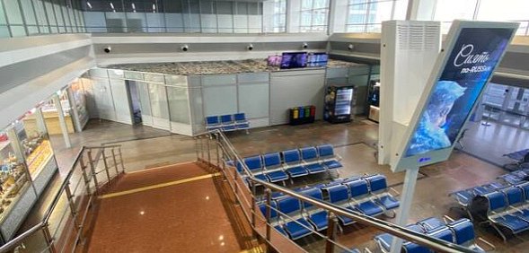 В здании аэропорта. Источник: Пресс-служба аэропорта Оренбурга