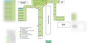 Схема парковки. Фото пресс-службы аэропорта 