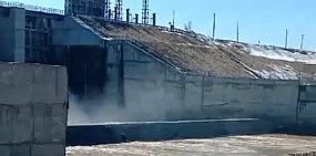 Актюбинское водохранилище. Стоп-кадр из видео