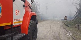 В Тюменскую область на борьбу с природными пожарами отправилось подкрепление из Оренбуржья