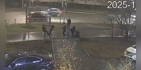 Во время нападения. Стоп-кадр из видео УМВД по региону 