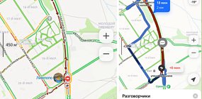 У кольца на Загородном шоссе в Оренбурге образовалась пробка