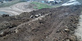 В Медногорске перерыли неасфальтированные въезды в город