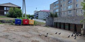 В Медногорске только после вмешательства прокуратуры привели в порядок контейнерные площадки
