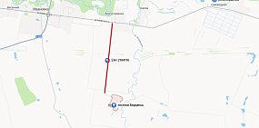 Под Оренбургом до весны планируют отремонтировать дорогу в п. Бердянка