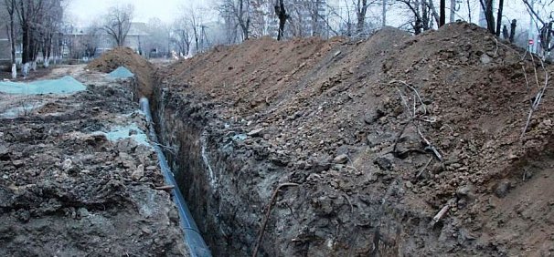 В Орске идет строительство еще одного участка городского водовода