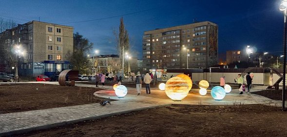 «Космодром детства» появился в Ясном