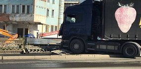 На месте ДТП 