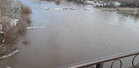 Река в Бузулуке. Фото администрация Бузулука